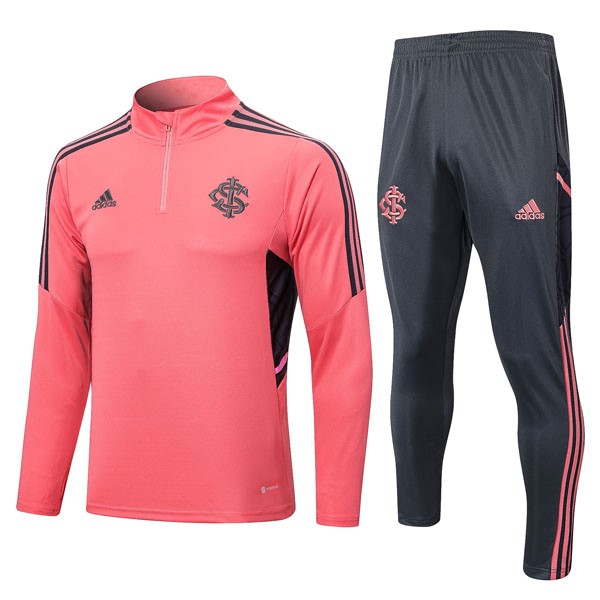 Sudadera De Training Internacional 2022-2023 Rosa Gris